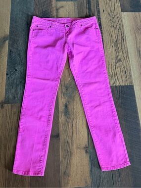 dELiA*s Straight Leg Jeans in Bright Pink